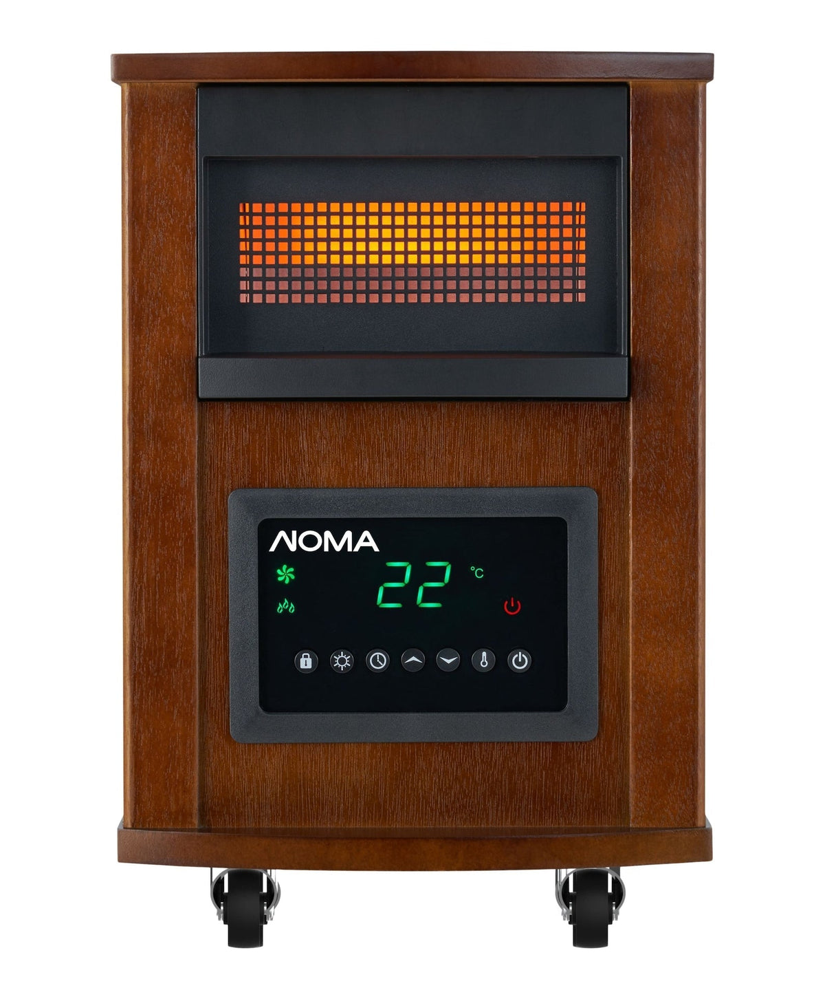 Wood Cabinet Infared Space Heater withRemote Control & Thermostat, 1500W G3P3 - product image 8