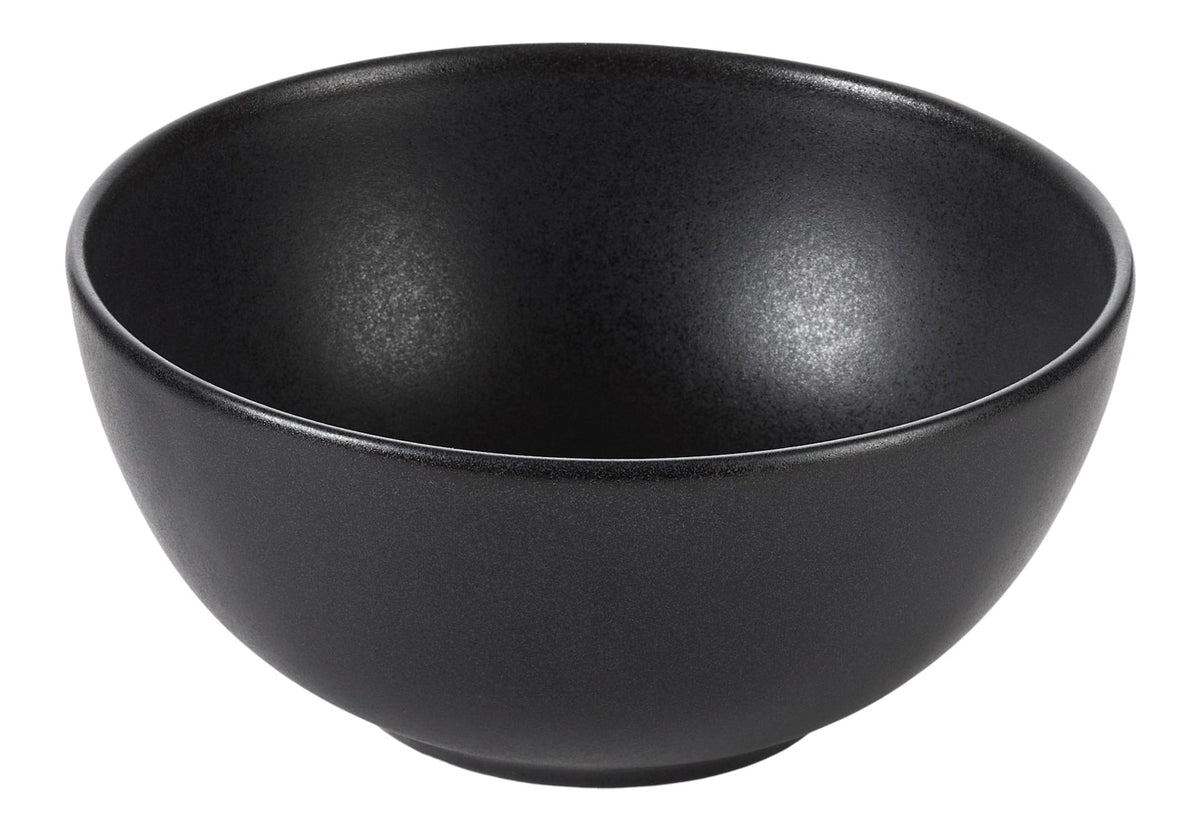 Dorset All-Purpose Stoneware Bowl, Oven Safe, 4-pk, Black Reactive F6X8 - product image 6