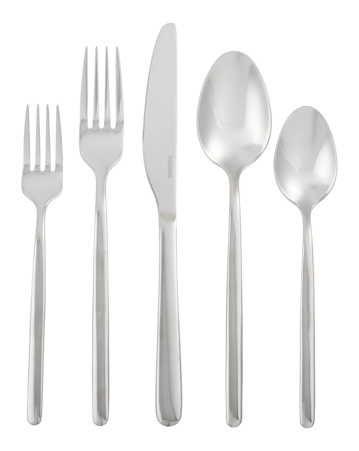 Slim Rounded Handle Flatware Set, Serves 12, 60-pc M9K9 - product image 1