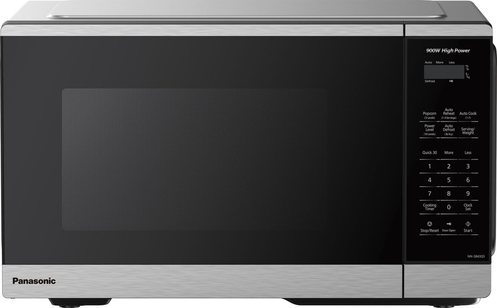 Countertop Microwave, 0.9-cu.ft., Black & Stainless Steel Z3R6 - product image 2