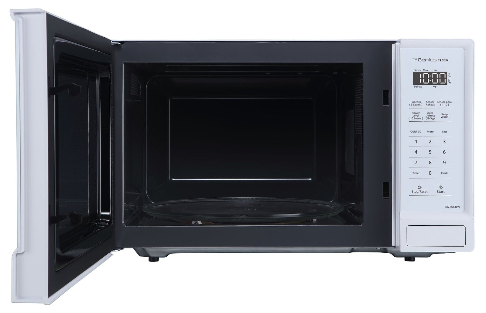 NN-SU64LW Countertop Microwave Genius Sensor Cooking, 1.3-cu.ft., Matte White C9P8 - product image 4