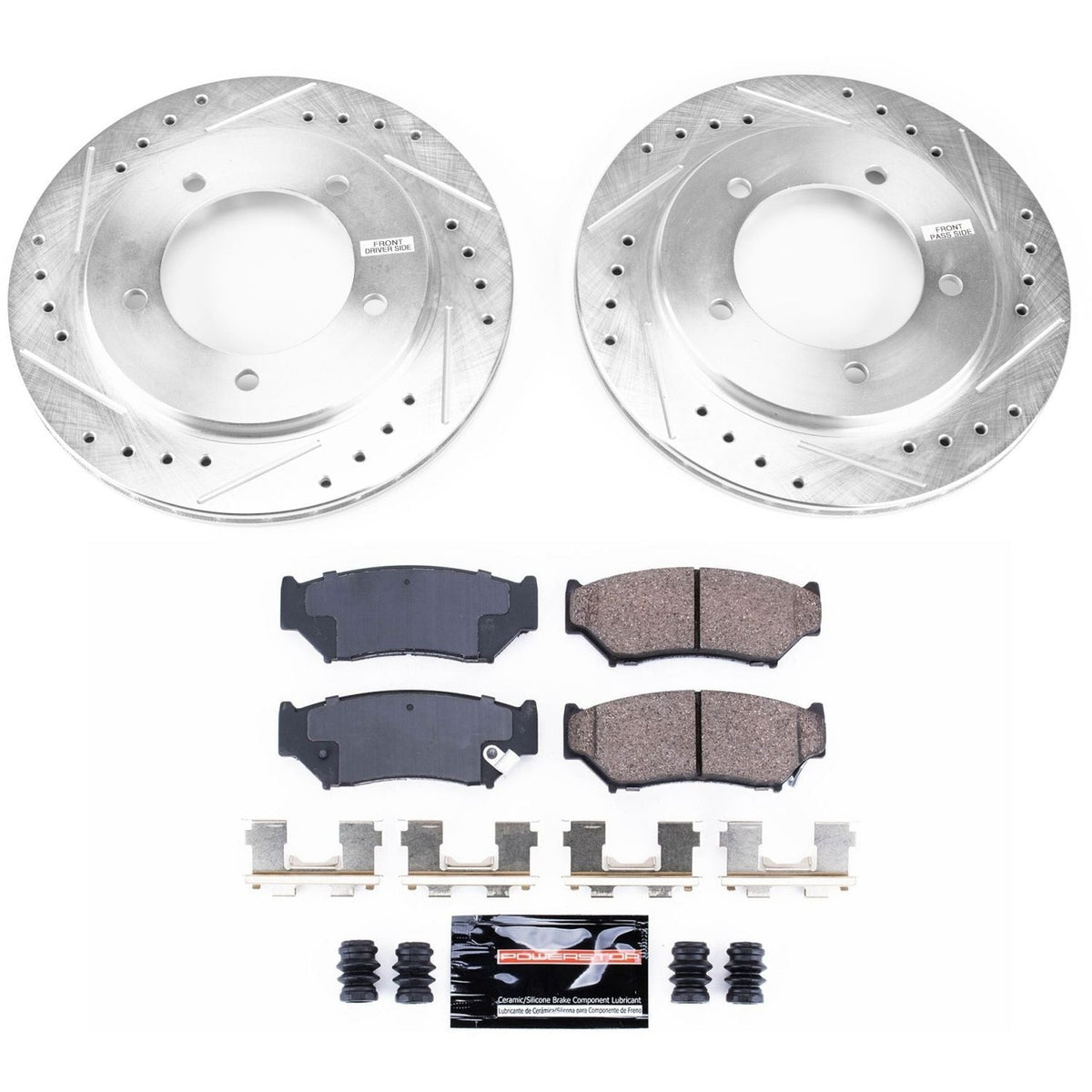 Z23 Evolution Sport Performance Brake Kit - Front (Part# K5000 - K16000) X7G7 - product image 1