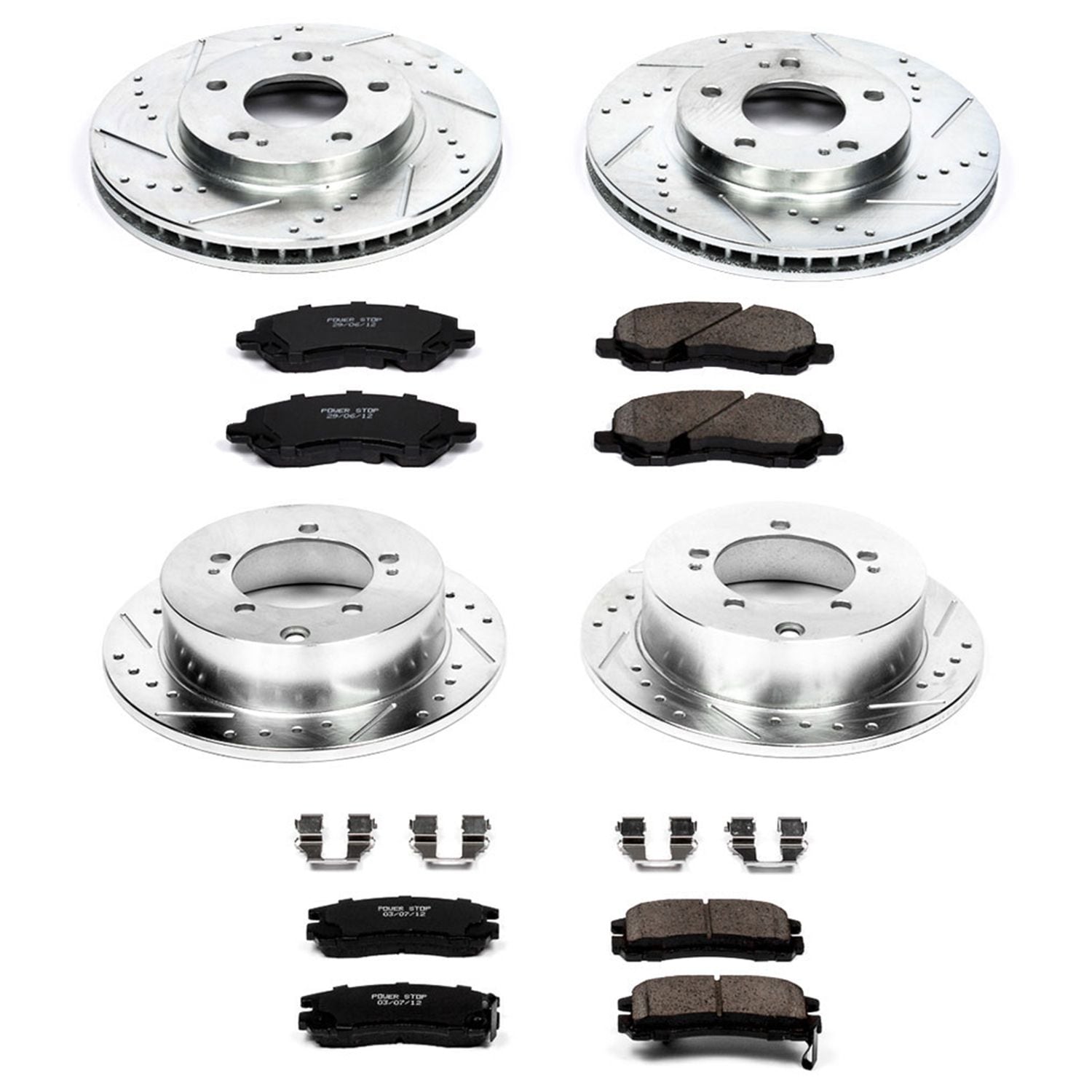 Z23 Evolution Sport Performance Brake Kit - Front & Rear (Part# K0-K5999) N5E8 - product image 1