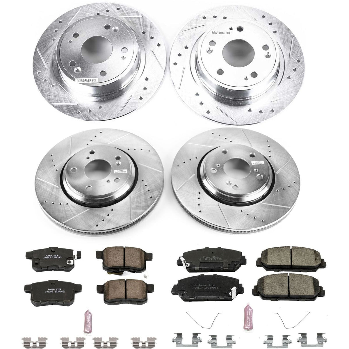 Z23 Evolution Sport Performance Brake Kit - Front & Rear (Part# K6000 - K16000) I1C9 - product image 1