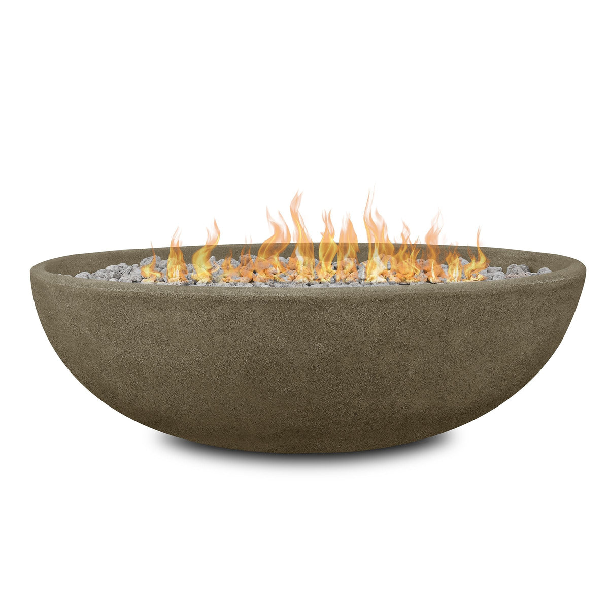 Oval Concrete Propane Fire Pit in Glacier Gray, 48-in G8H3 - product image 1