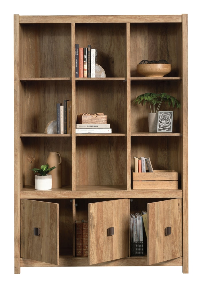 Cannery Bridge 3-Door Bookcase/Bookshelf Storage Cabinet, Sindoori Mango Finish X7A6 - product image 8