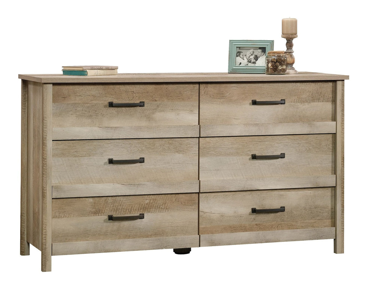 Cannery Bridge 6-Drawer Double Dresser/Chest Bedroom Storage, Lintel Oak Finish Z2S6 - product image 2
