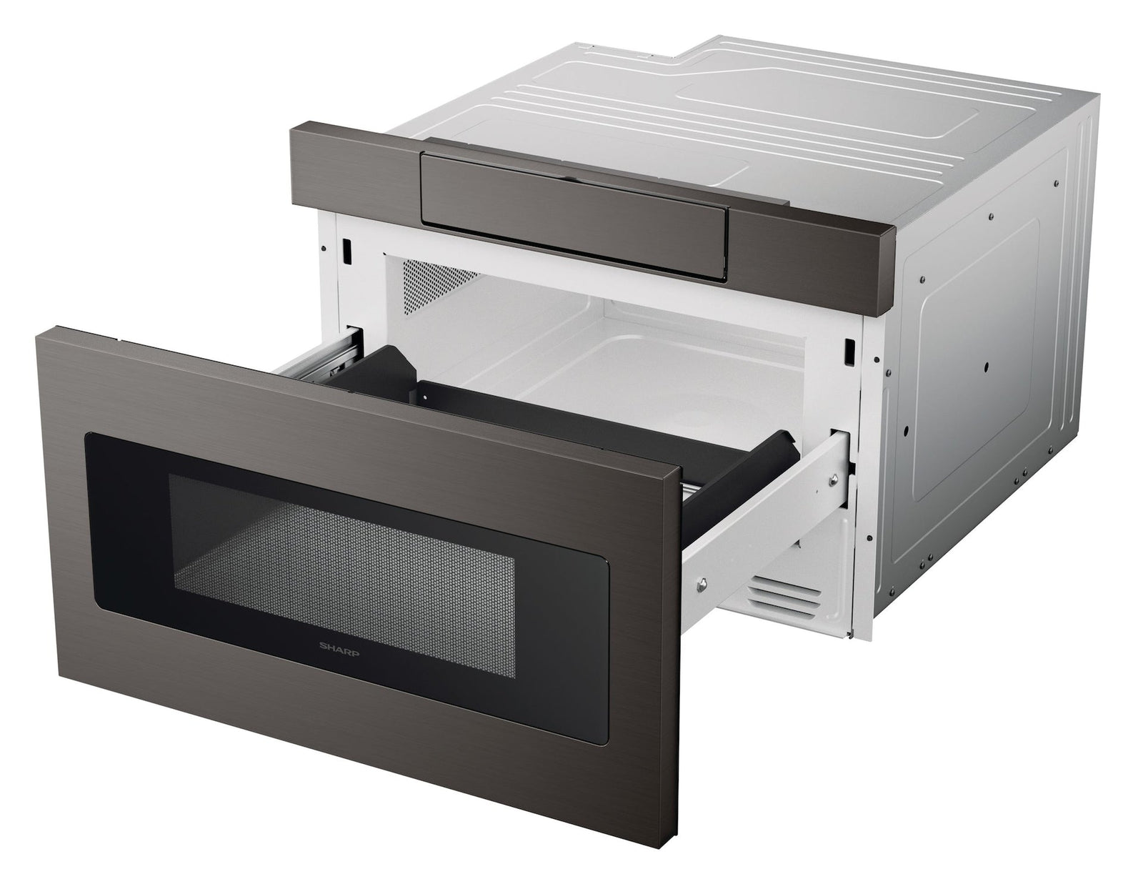 Black Stainless Steel Microwave Drawer Oven, 24-in V9W1 - product image 2