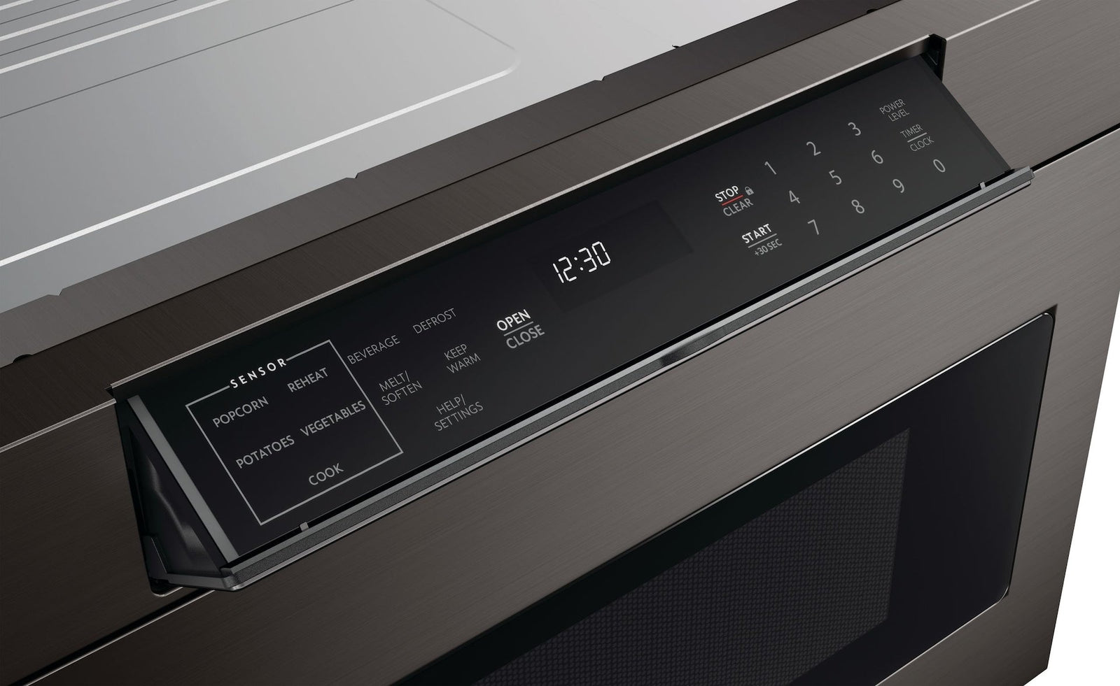 Black Stainless Steel Microwave Drawer Oven, 24-in V9W1 - product image 4