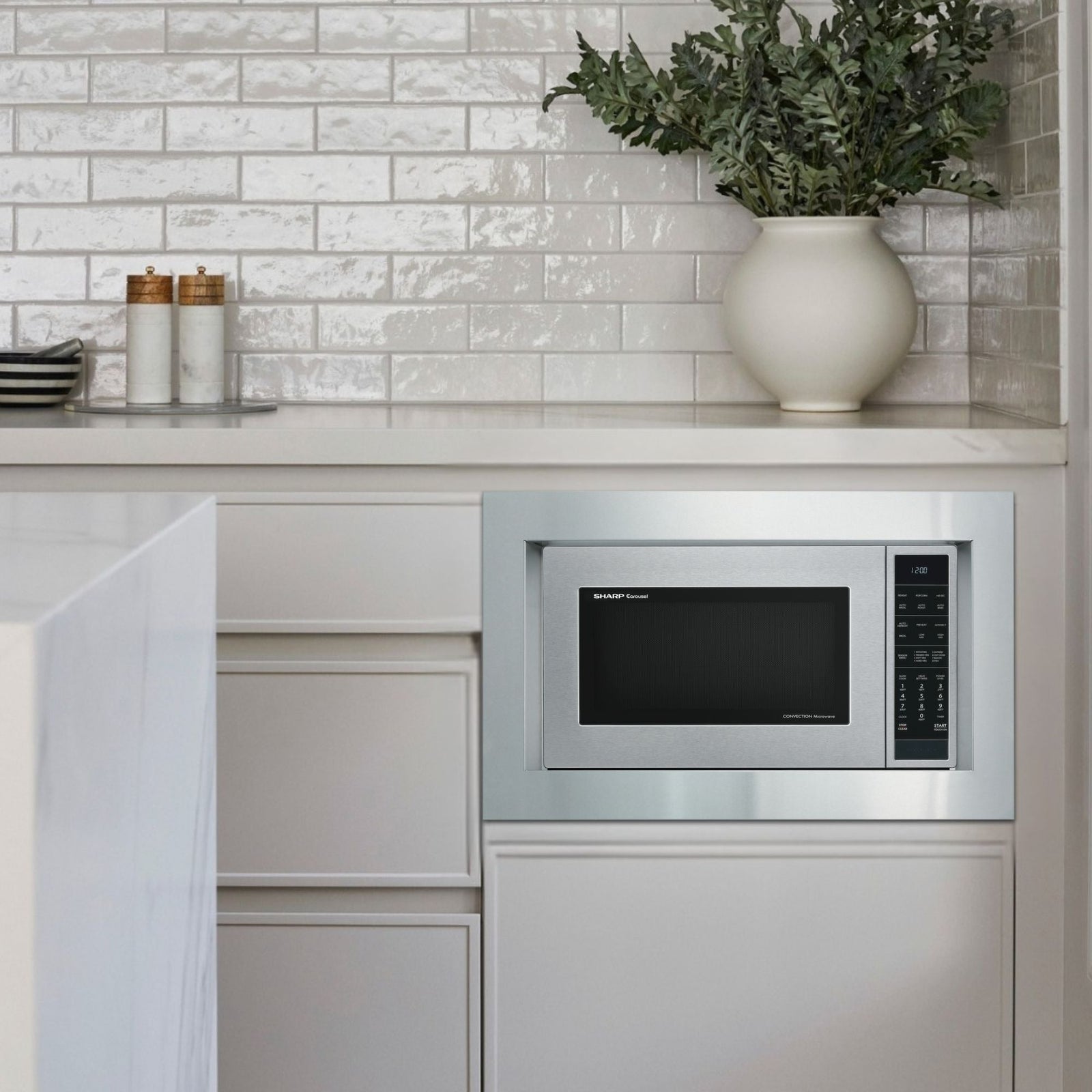 Built-in Microwave Oven Trim Kit, 30-in, for SMC1585KS D5J3 - product image 3