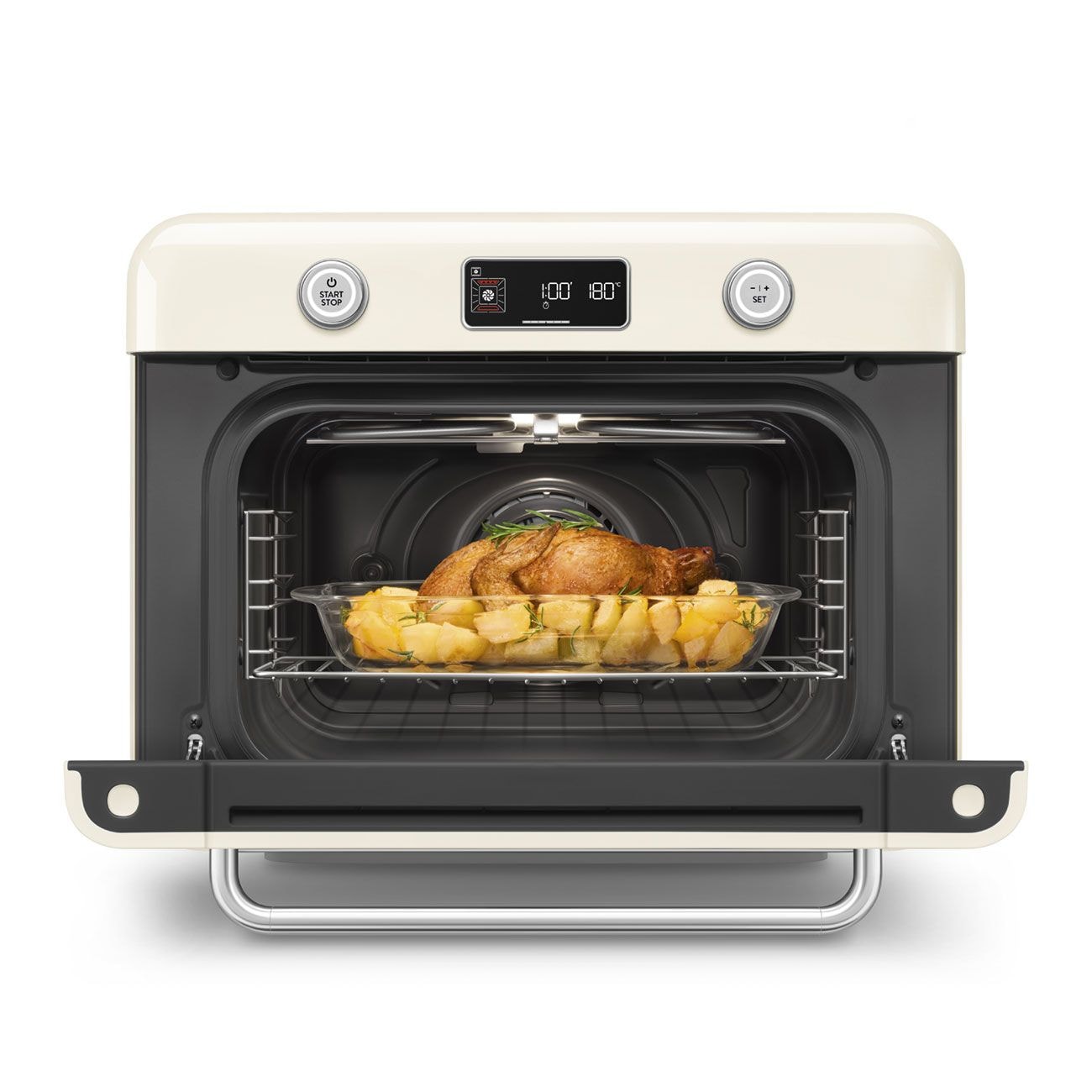Combi Multifunction Steam Oven with Airfry, Cream U8W0 - product image 7