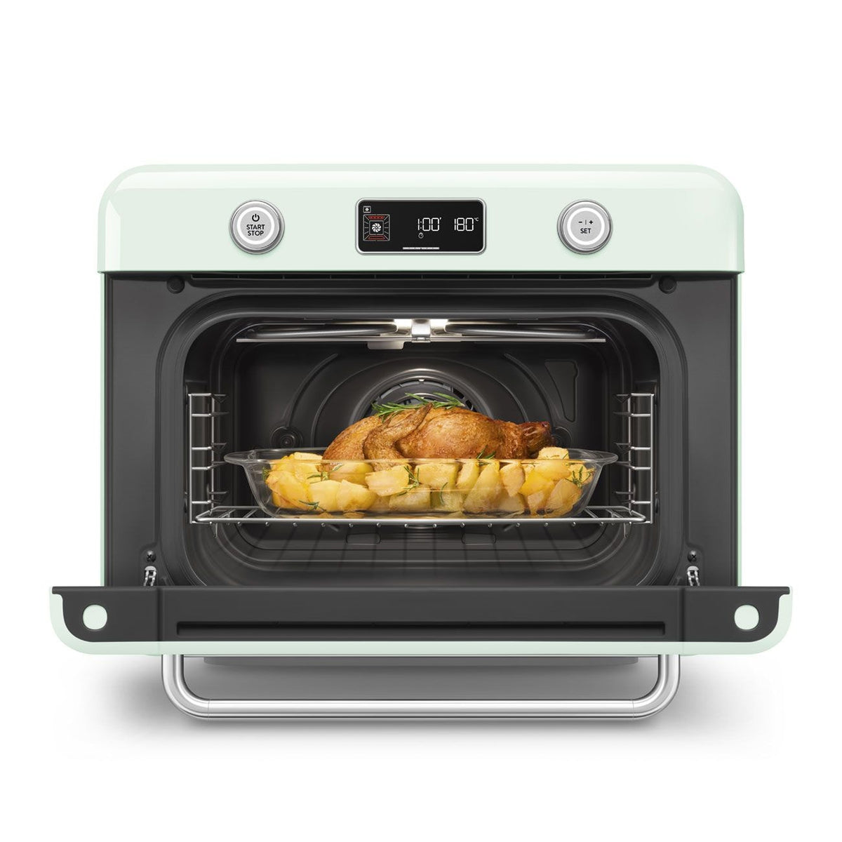 Combi Multifunction Steam Oven with Airfry, Pastel Green P2B8 - product image 7