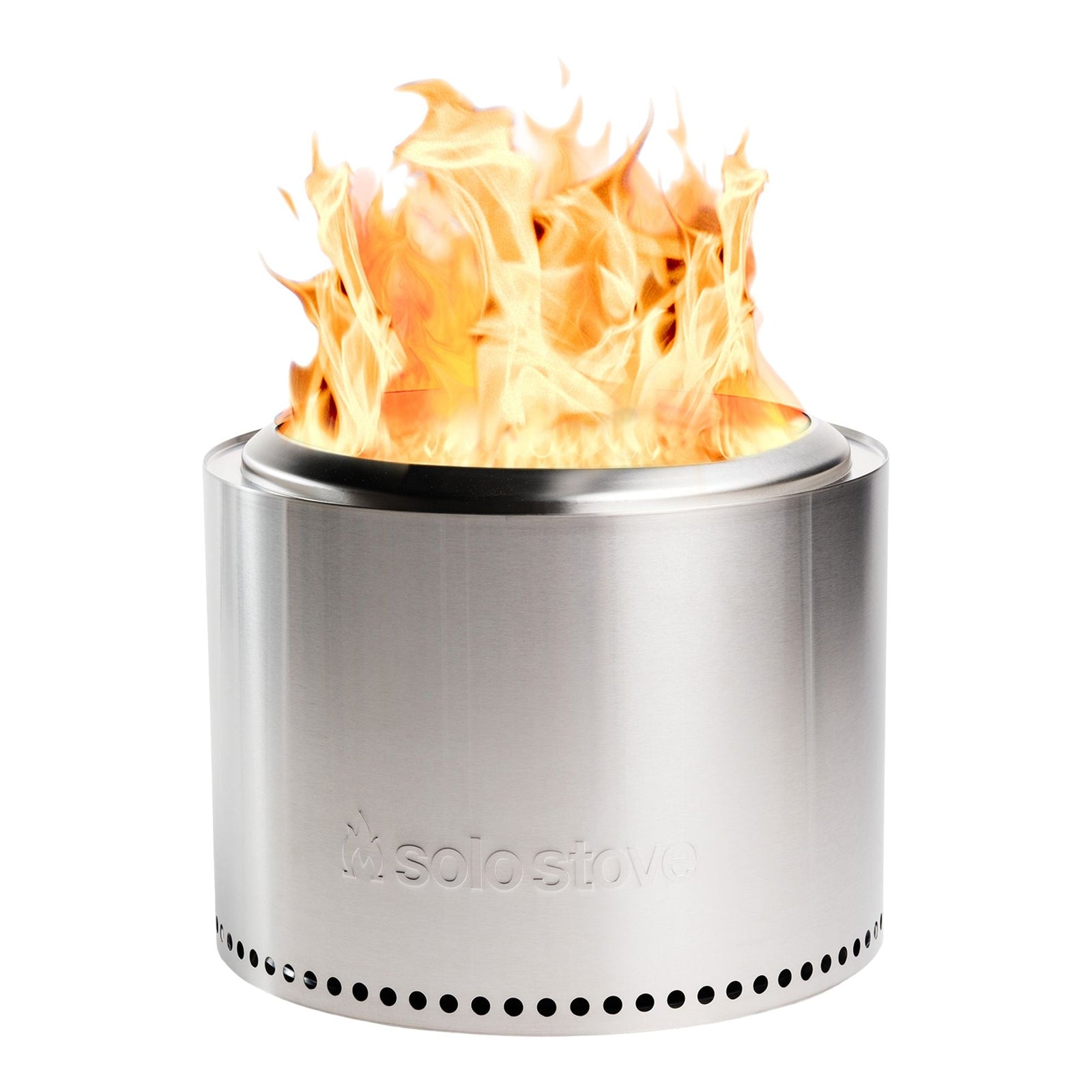 Stove Stainless Steel Smokeless Bonfire Fire Pit with Removable Ash Pan, 19.5 x 14-in A1P1 - product image 2