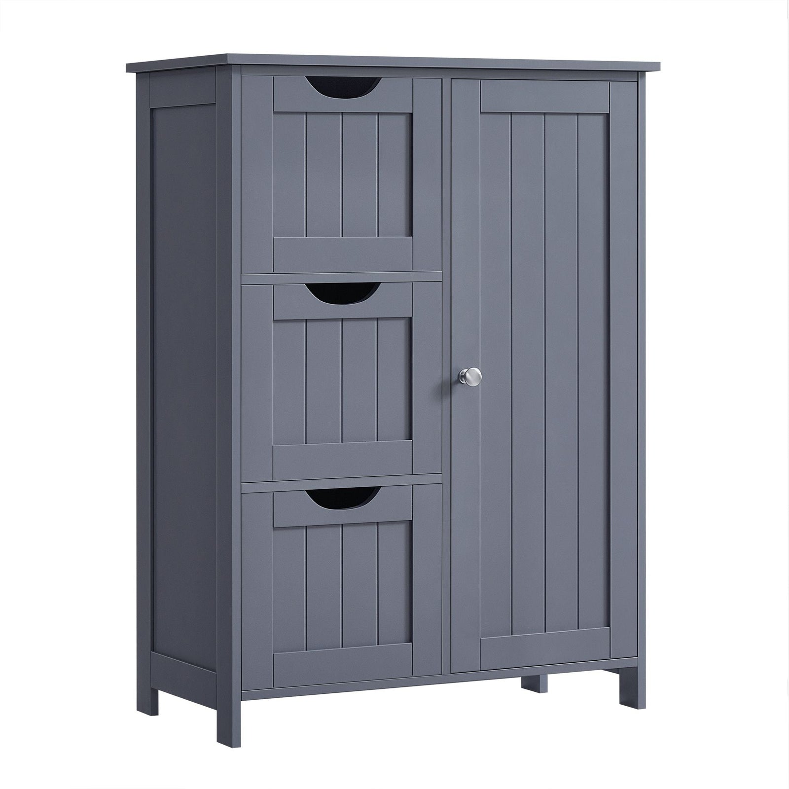 Home White Freestanding Cabinet with Drawers S6G7 - product image 1