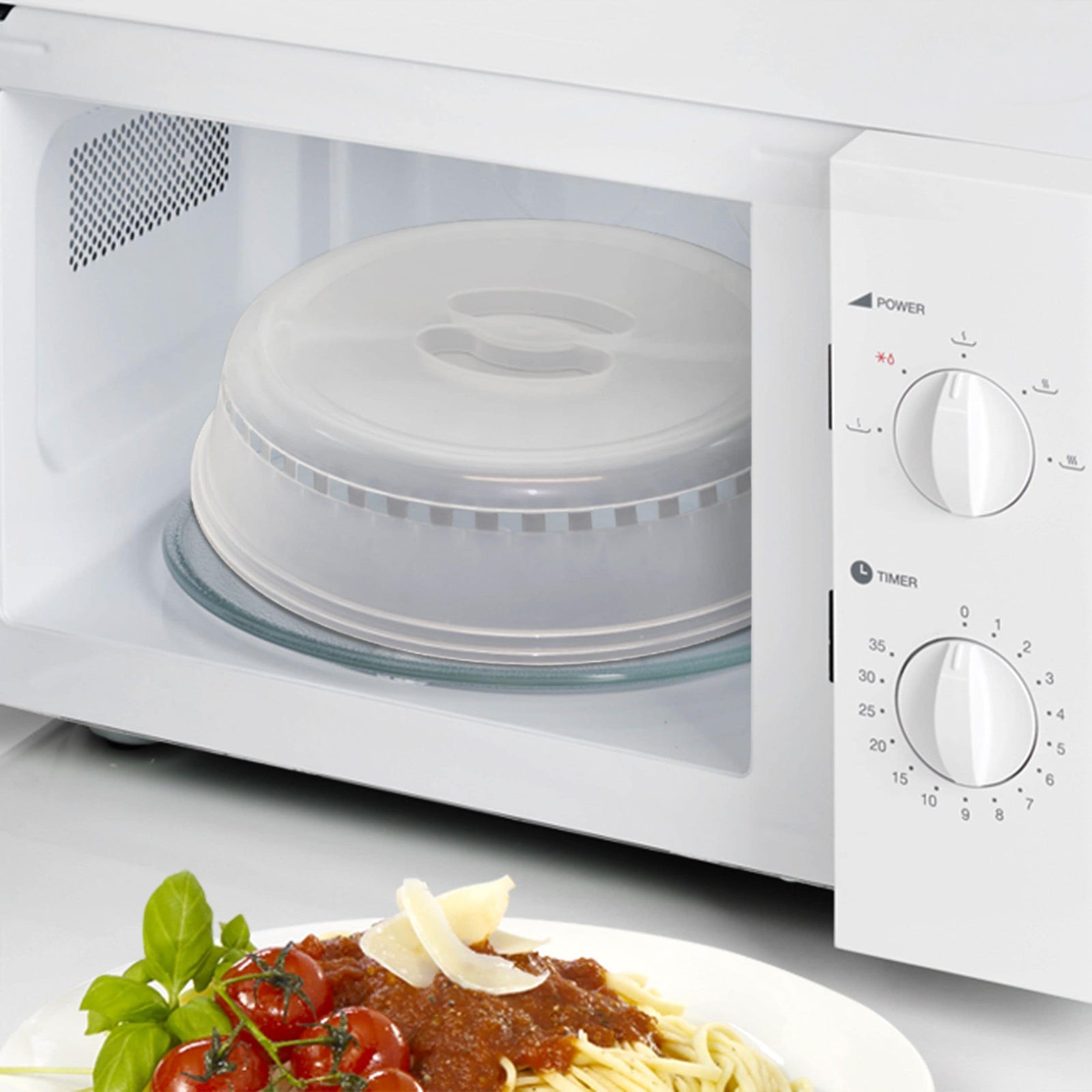 Microwave Food Cover/Splatter Cover BPA-Free, Dishwasher Safe, 25.4cm N9G0 - product image 5
