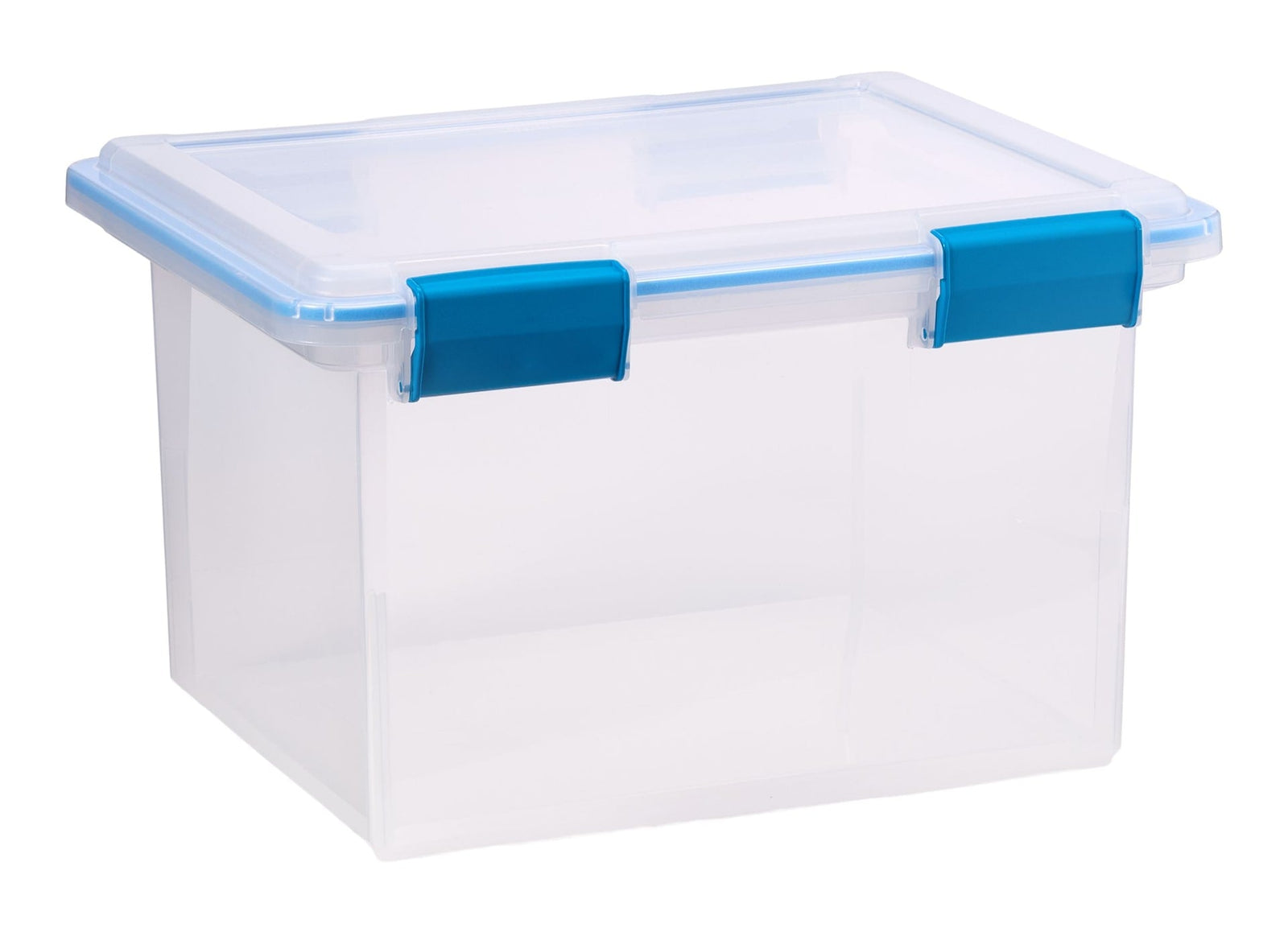 Clear Storage Box with Gasketed Lid, 30-L O4A2 - product image 2