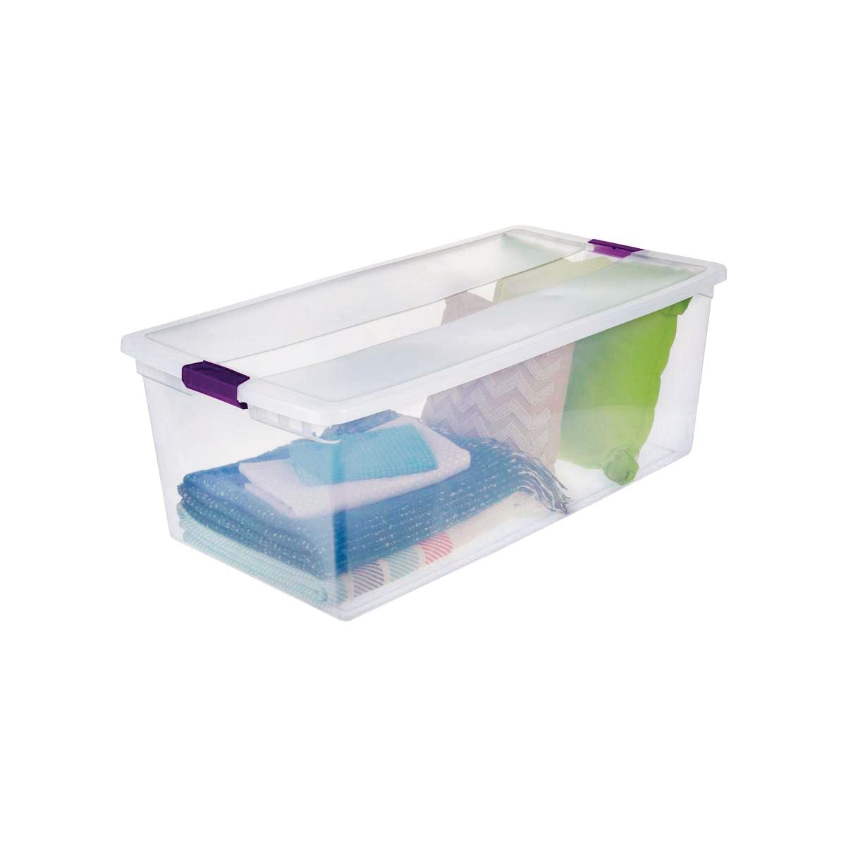 ClearView Storage Box with Latched Lid, 104-L E4A8 - product image 2