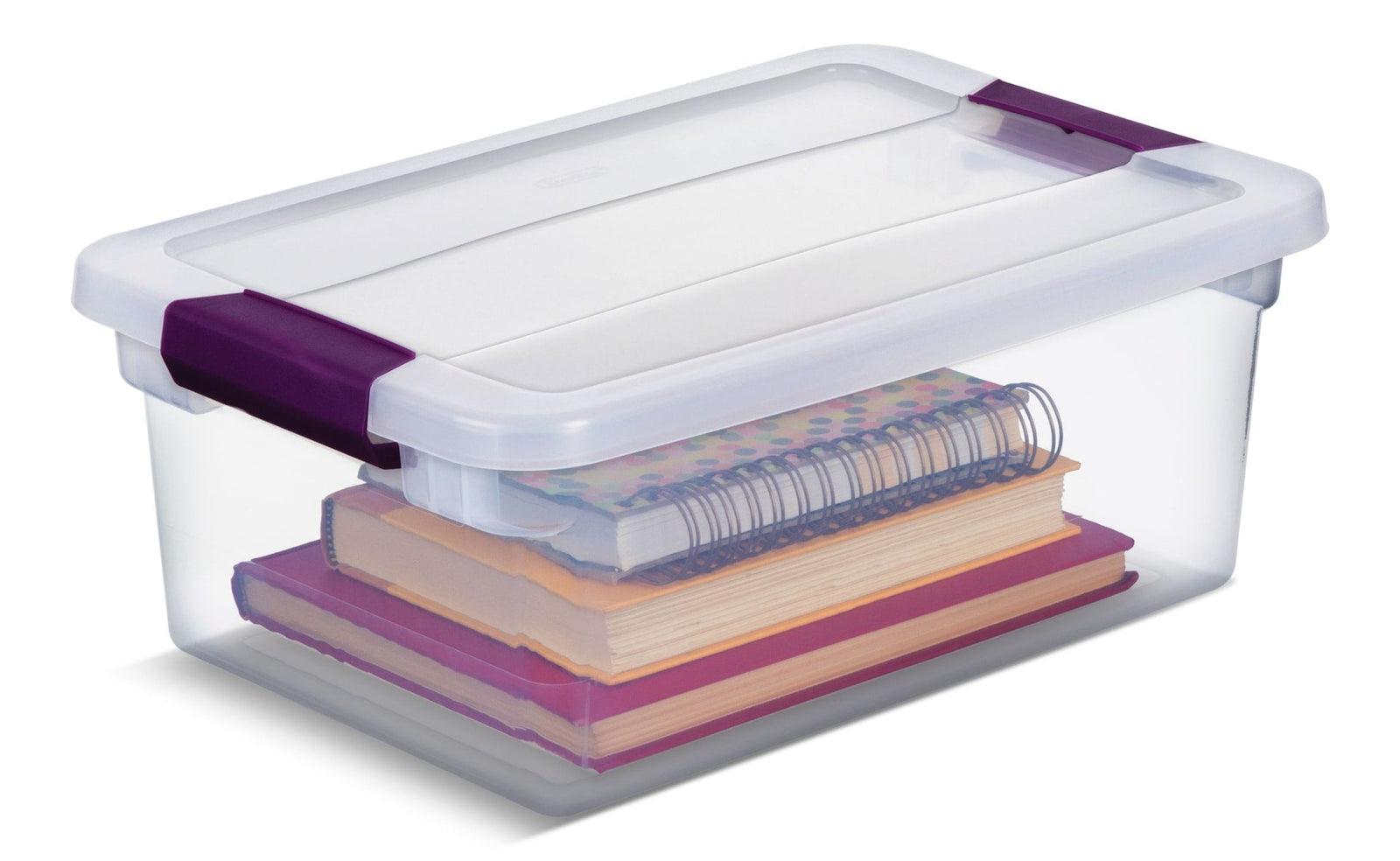 ClearView Storage Box with Latched Lid, 14-L I8C8 - product image 2