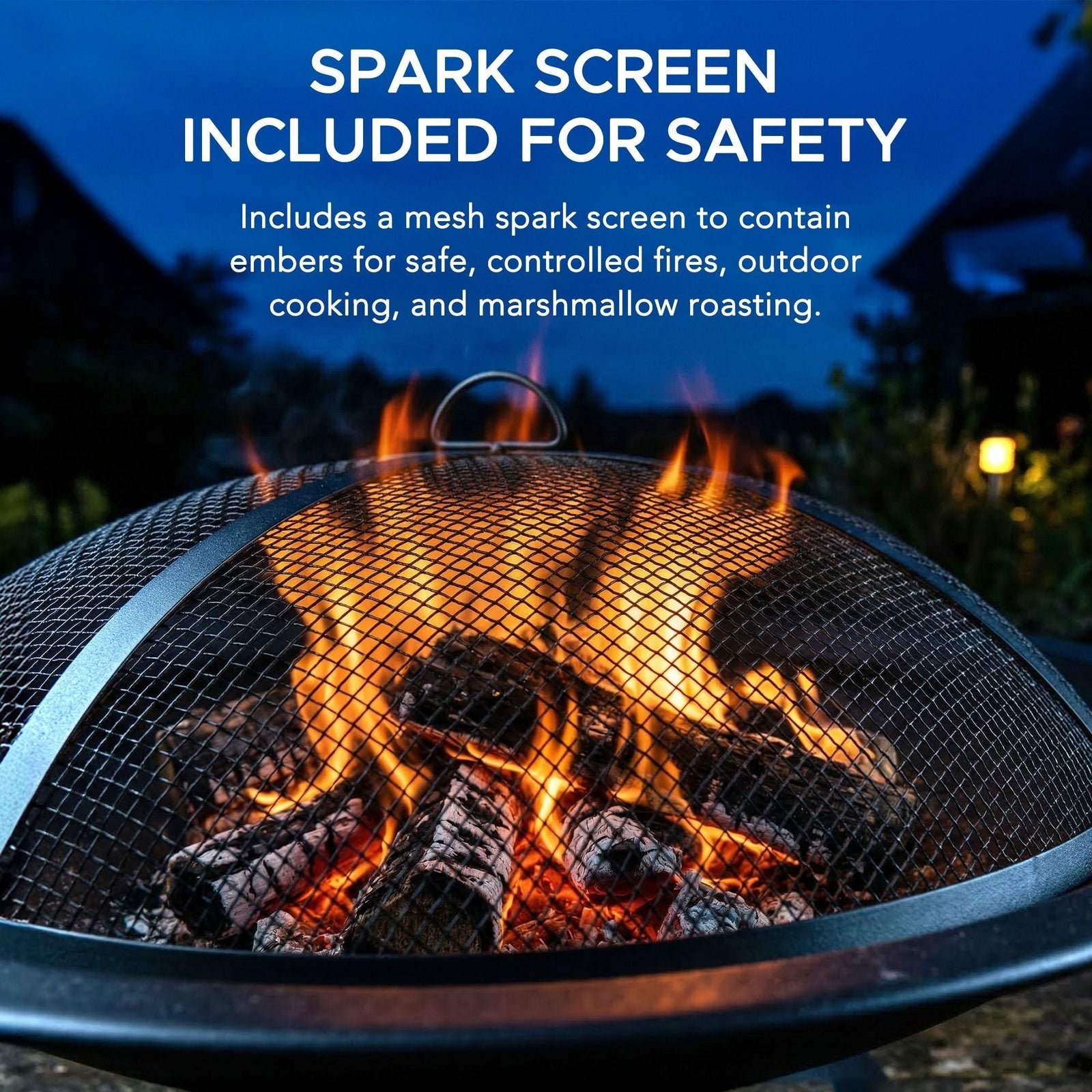 Genesee Round Fire Pit, Black G0V8 - product image 7