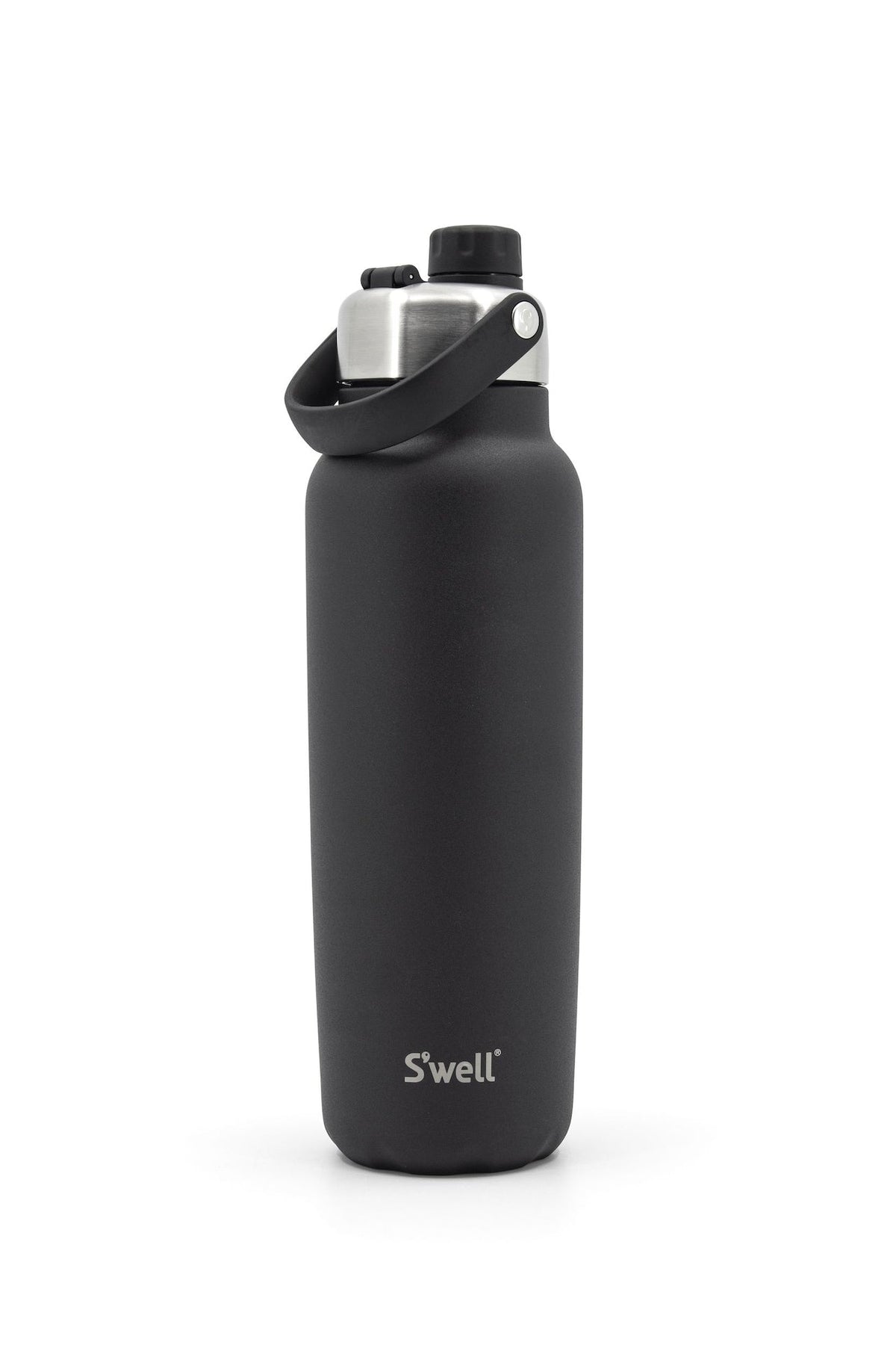 Explorer Insulated Stainless Steel Hydration Bottle, 40-oz, Black, with Chug Lid, BPA Free Y0H0 - product image 1
