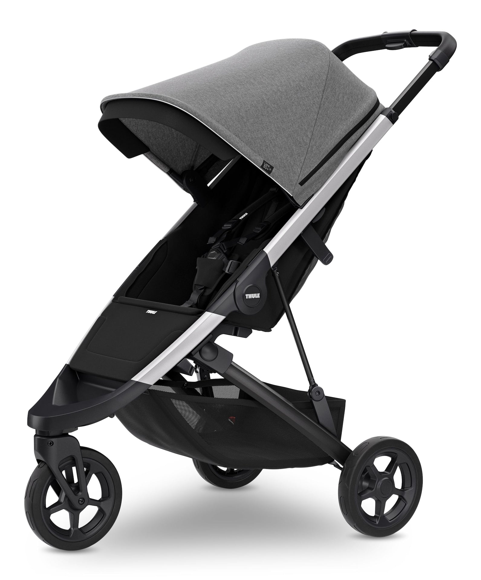 Spring Lightweight Everyday Stroller, Grey Mélange O3B1 - product image 1