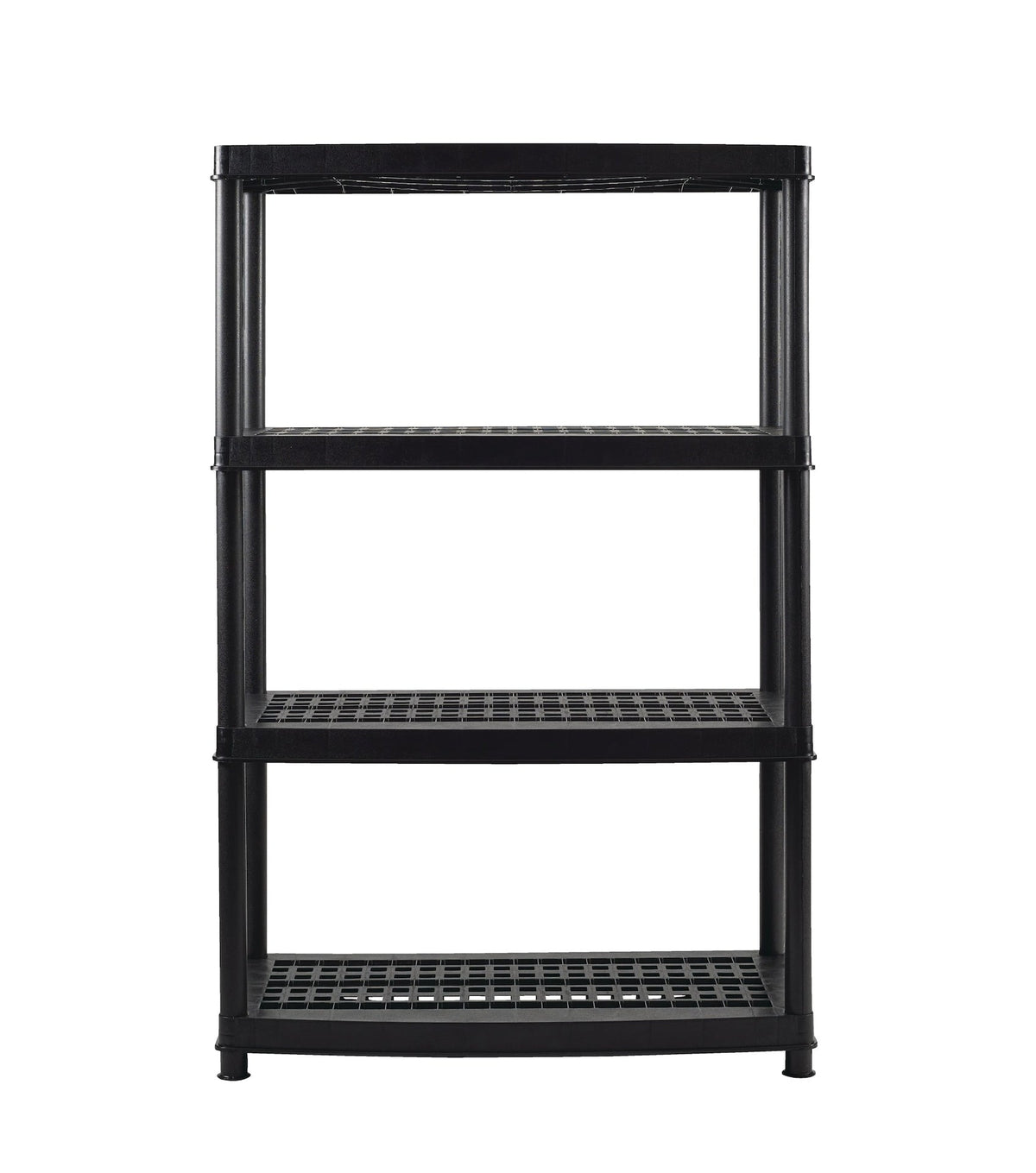 4-Shelf Resin/Plastic Storage Rack/Shelving Unit, 36 x 18 x 54-in I1Q8 - product image 2
