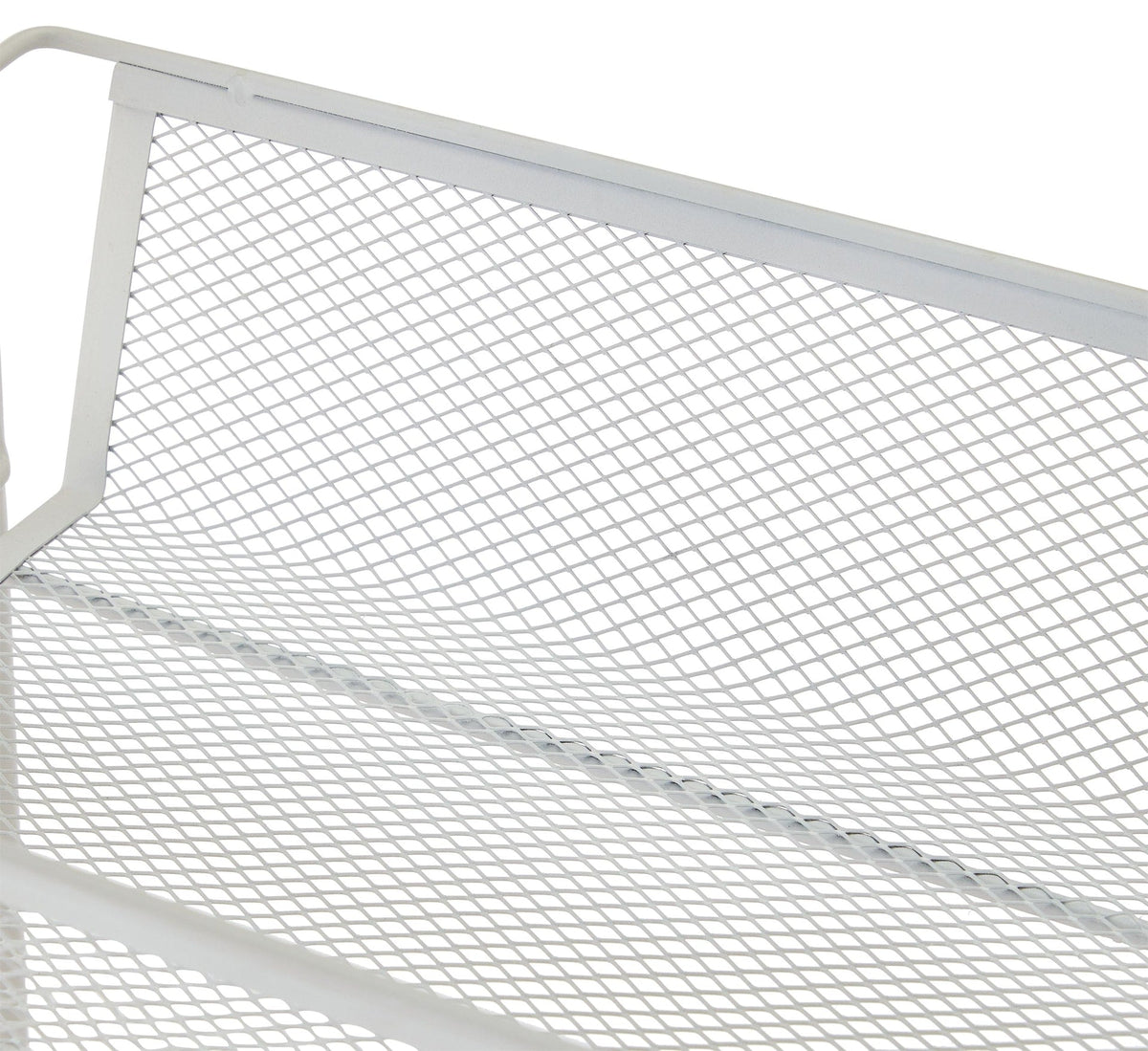 type A 3-Tier Mesh Wire Slim Storage Cart S8T4 - product image 3