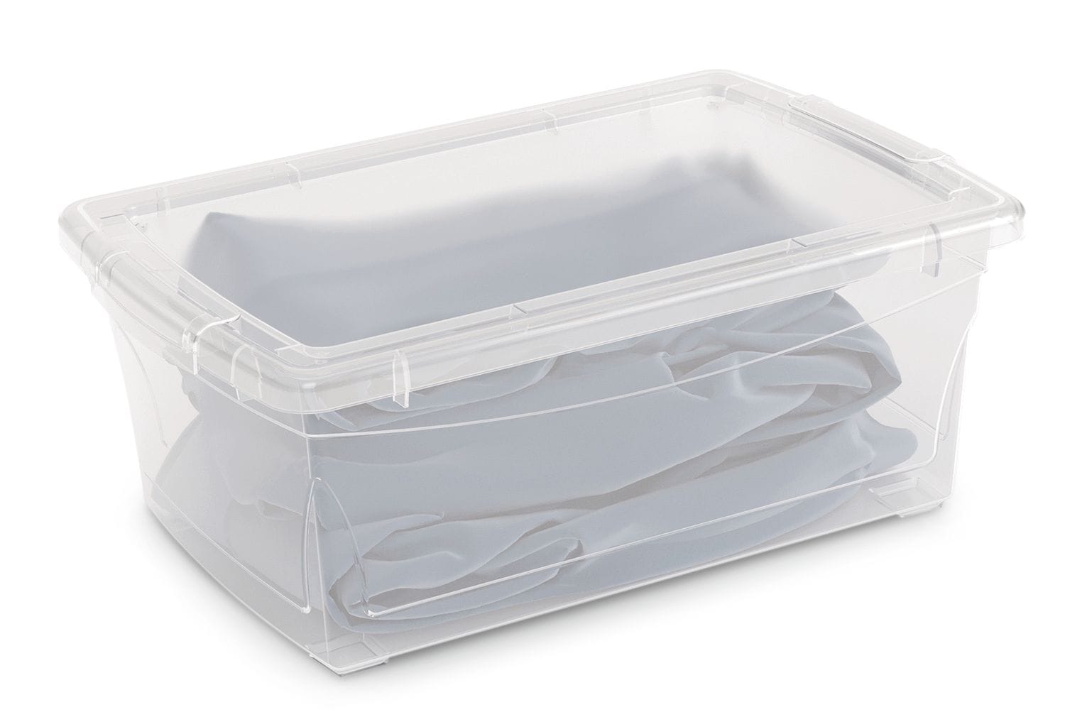 type A Clarity Transparent Storage Box with Lid, 15-L M8D6 - product image 6