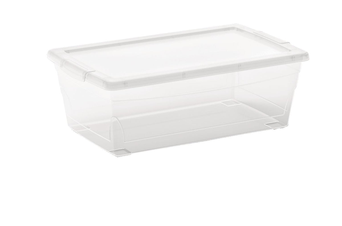 type A Clarity Transparent Storage Box with Lid, 6-L G4N2 - product image 1