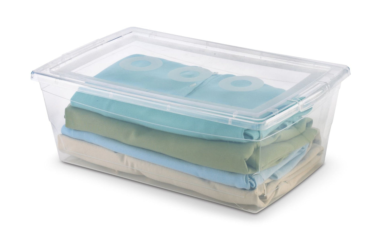 type A Clarity Transparent Storage Box with Lid, 9-L G3F0 - product image 3