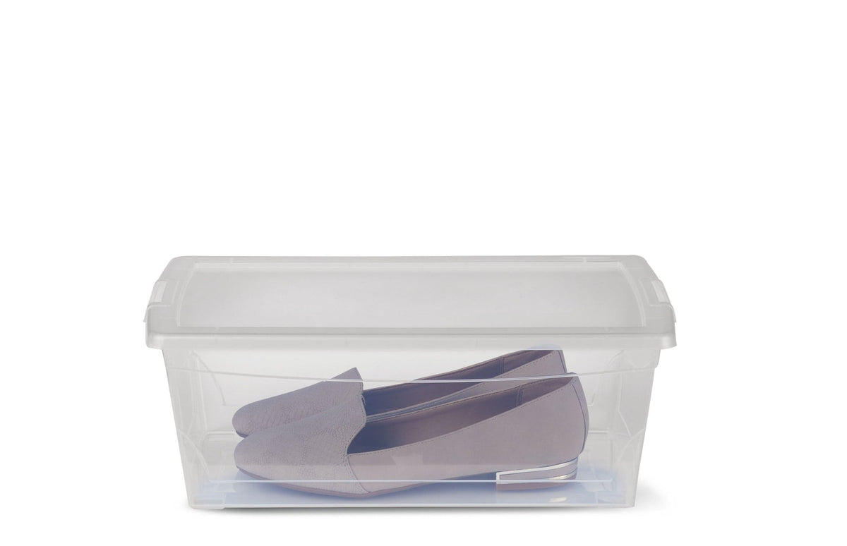 type A Clarity Transparent Storage Box with Lid, 9-L G3F0 - product image 4