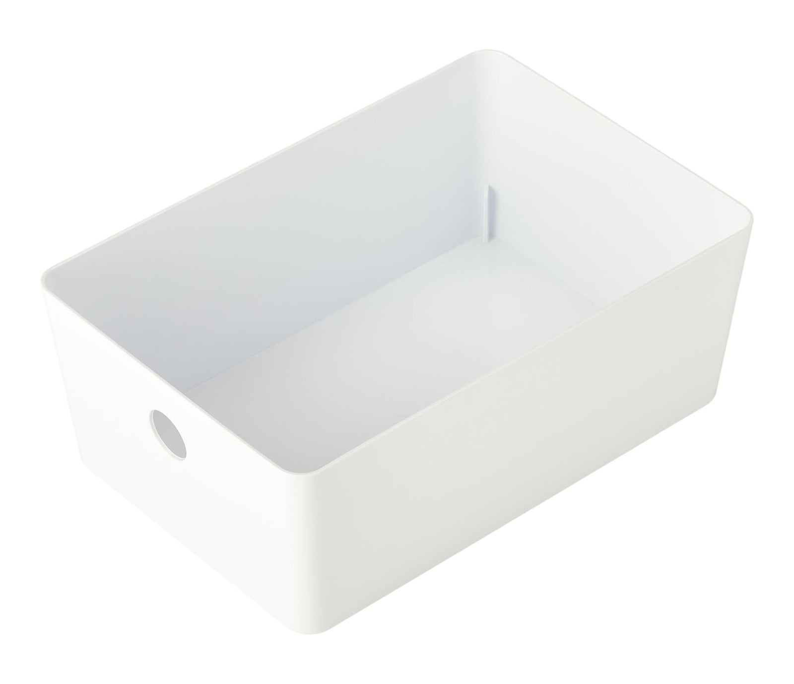 type A Flexible Storage Bin with Lid, White, 3.8-L K2A9 - product image 4