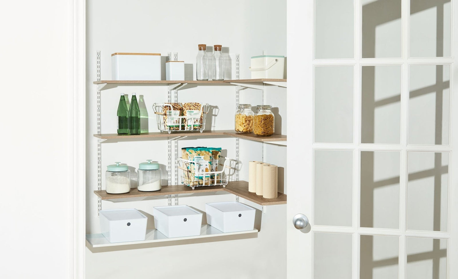 type A Floating Wall Shelf Board, Oak Sonoma Finish, 12 x 24-in K5Q6 - product image 5