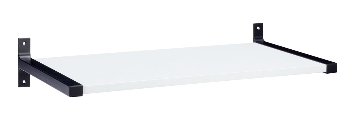 Type A Indoor Edge Bracket for 8-in Shelf Board, 2-pk N7R6 - product image 1