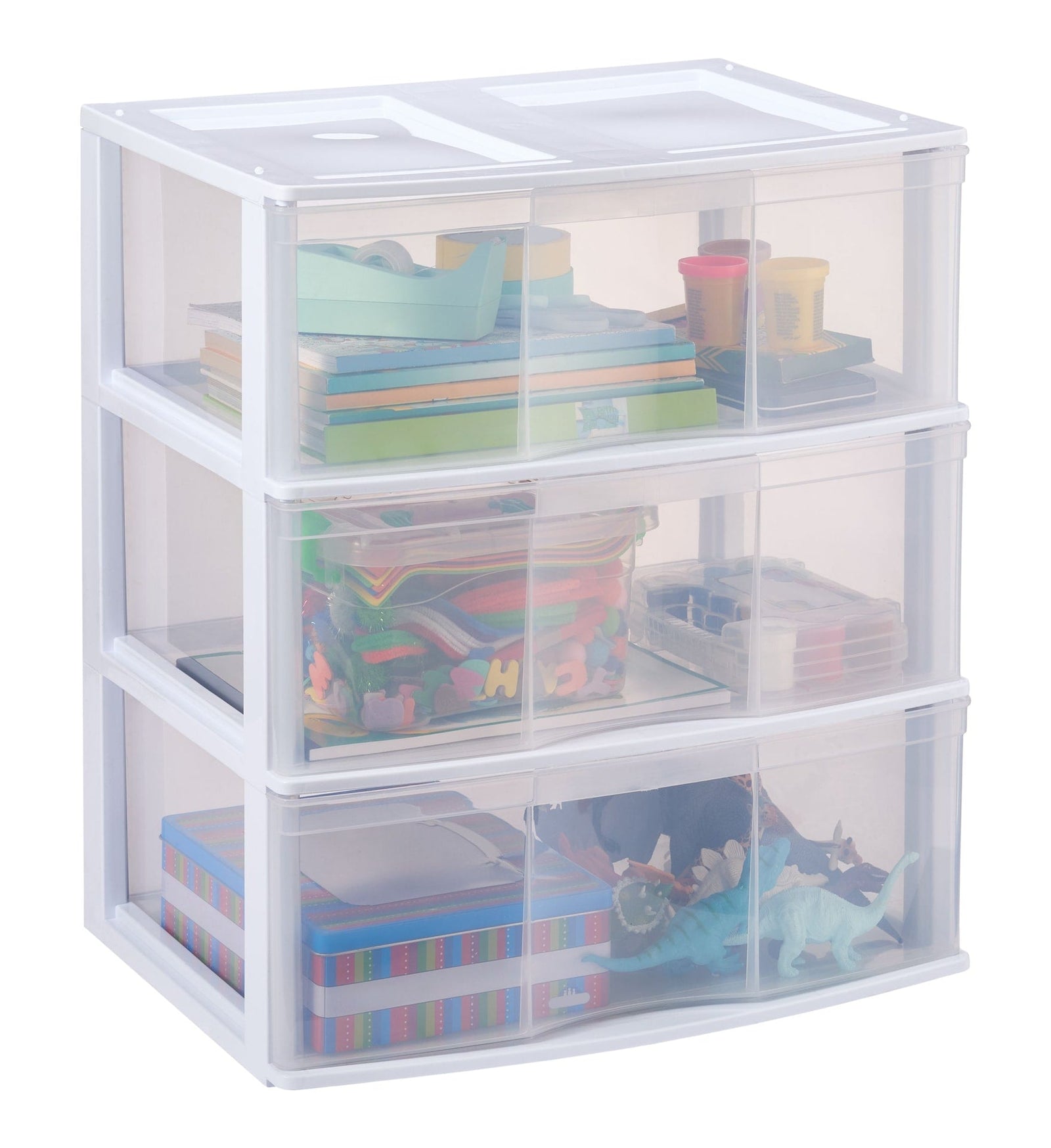 type A Wide 3-Drawer Tower W1Q3 - product image 3