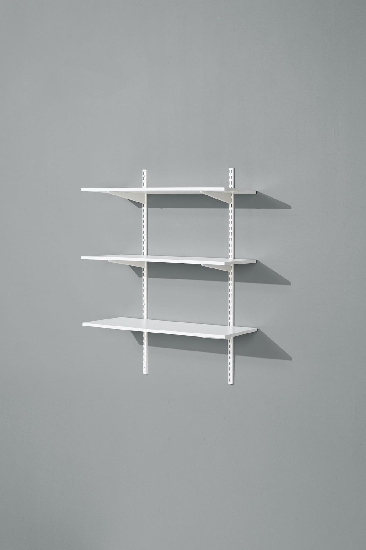type A Wooden Floating Wall Shelf Board, White, 16 x 35-in Q2B1 - product image 1