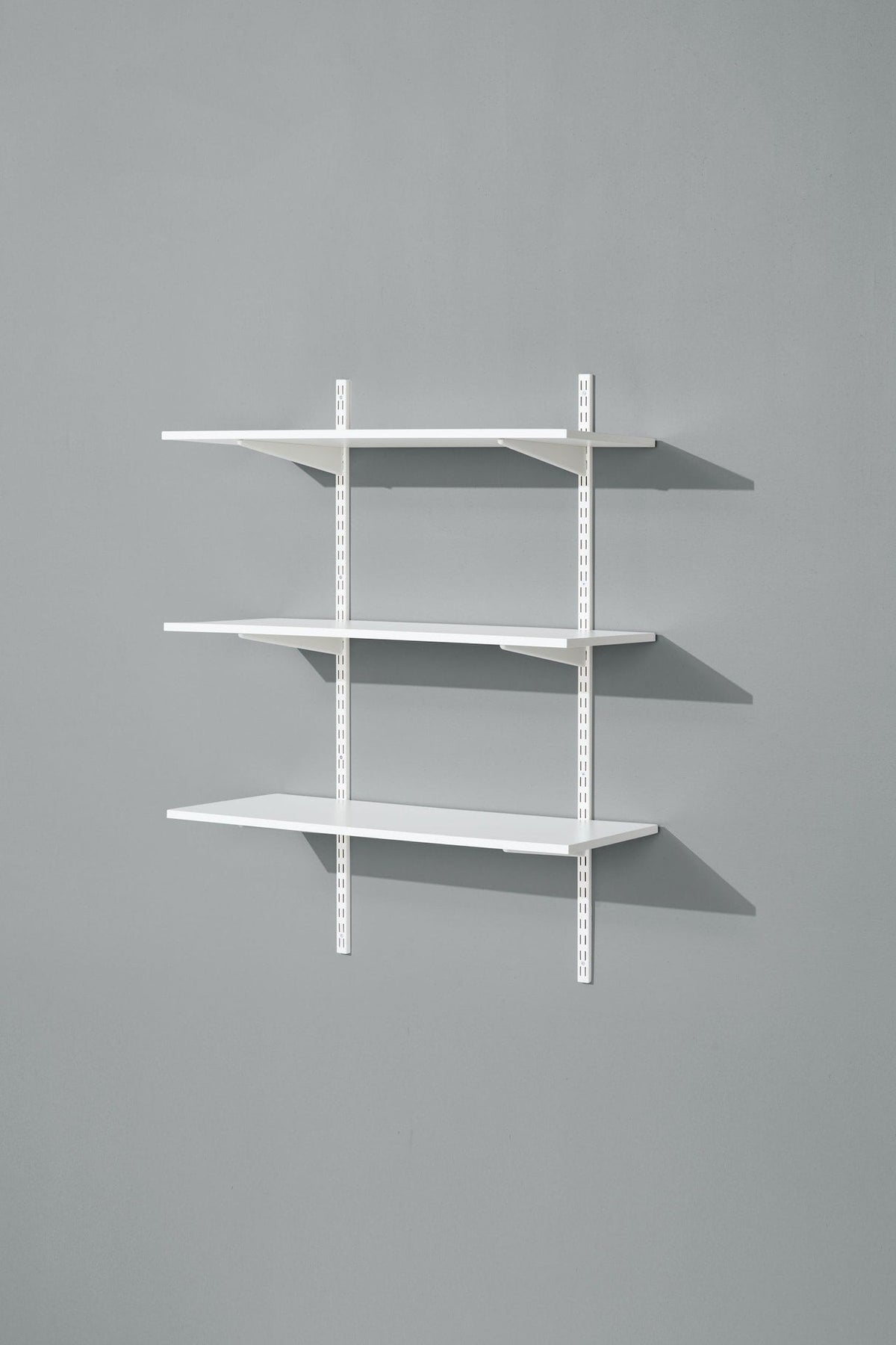 type A Wooden Floating Wall Shelf Board, White, 16 x 35-in Q2B1 - product image 3