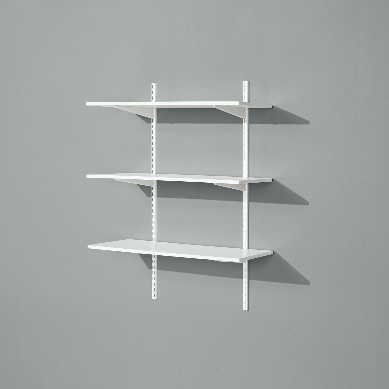 type A Wooden Floating Wall Shelf Board, White, 16 x 35-in Q2B1 - product image 6