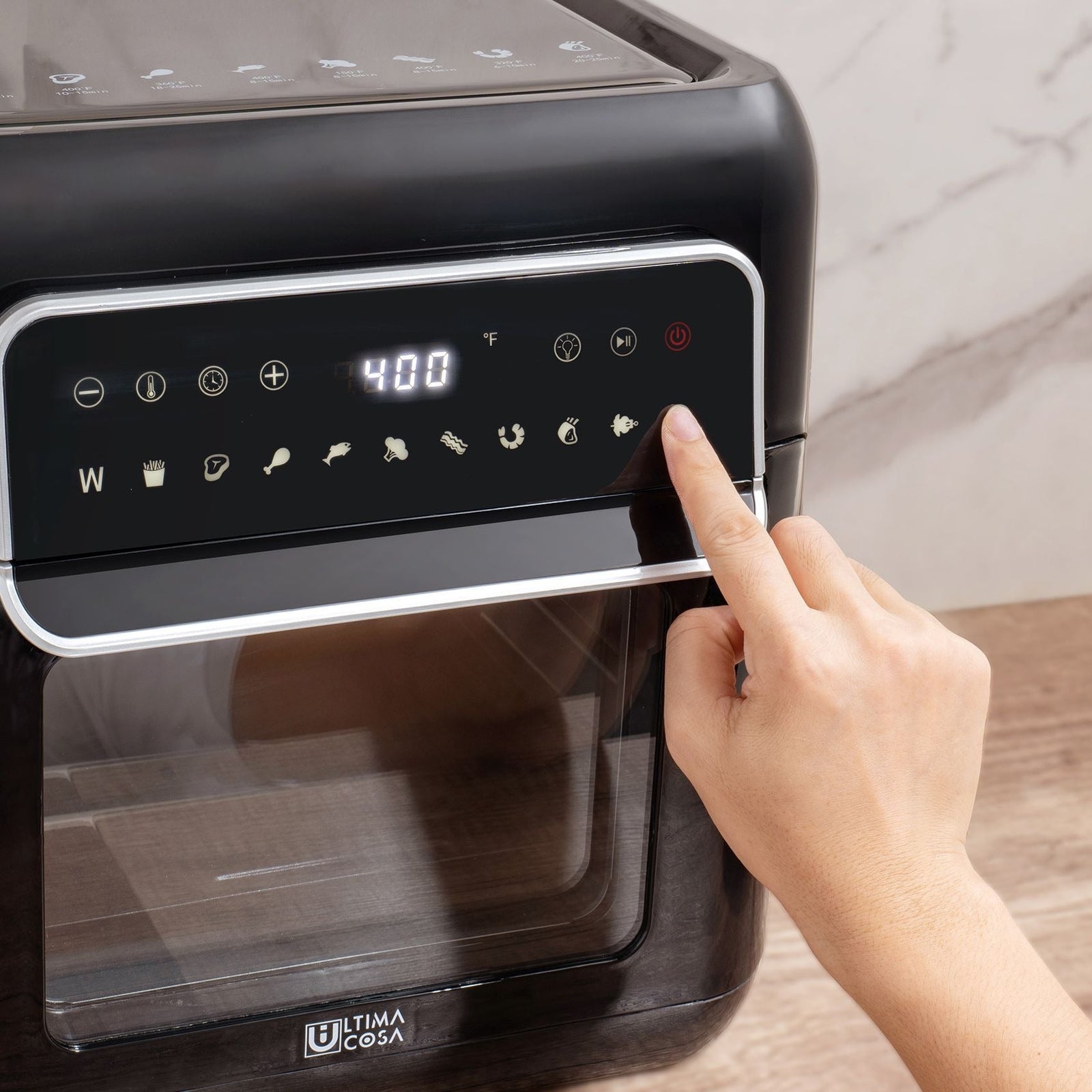 Cosa Digital Air Fryer with 8 Cook Modes, 12.46-qt Q1K1 - product image 7