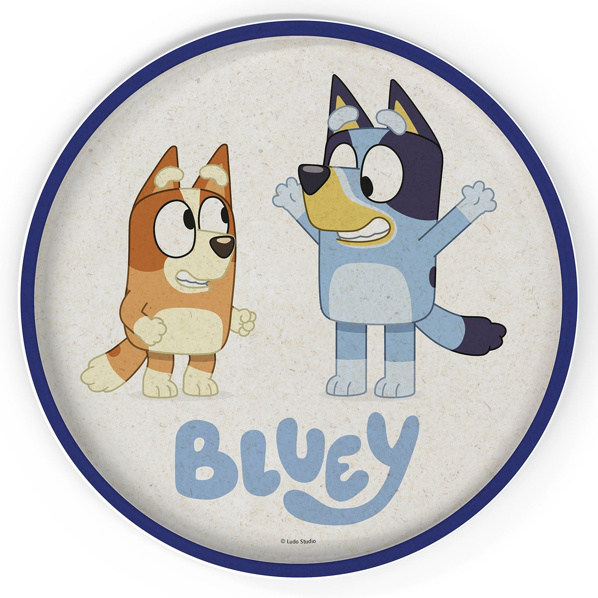 Bluey Bamboo Fibre Plate, 8-in Y3X6 - product image 1