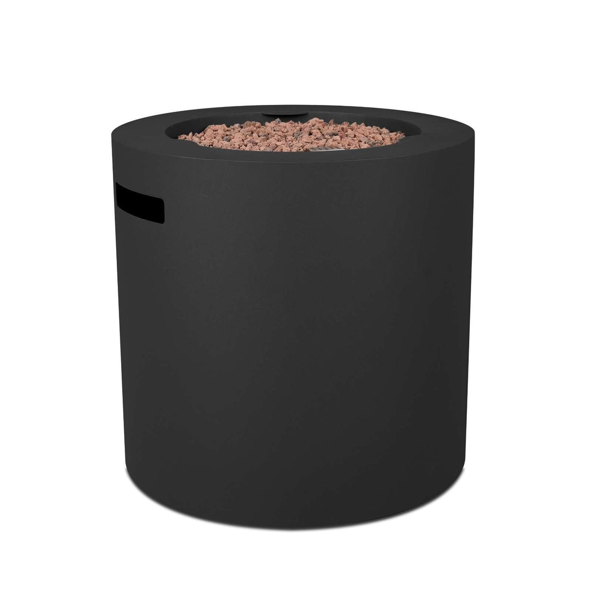 Steel Propane Fire Pit Hidden Tank in Black, 24-in X8D5 - product image 1