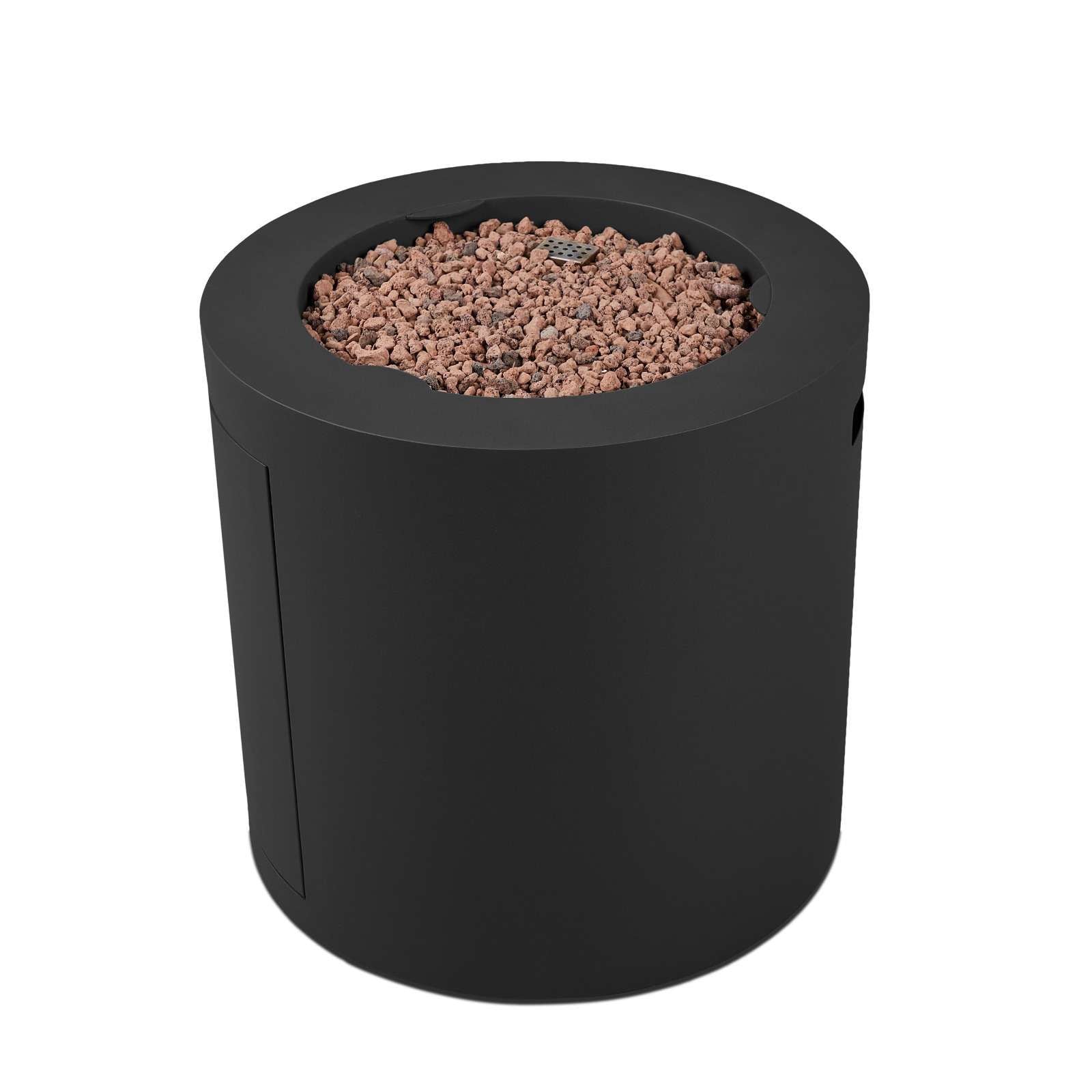 Steel Propane Fire Pit Hidden Tank in Black, 24-in X8D5 - product image 2