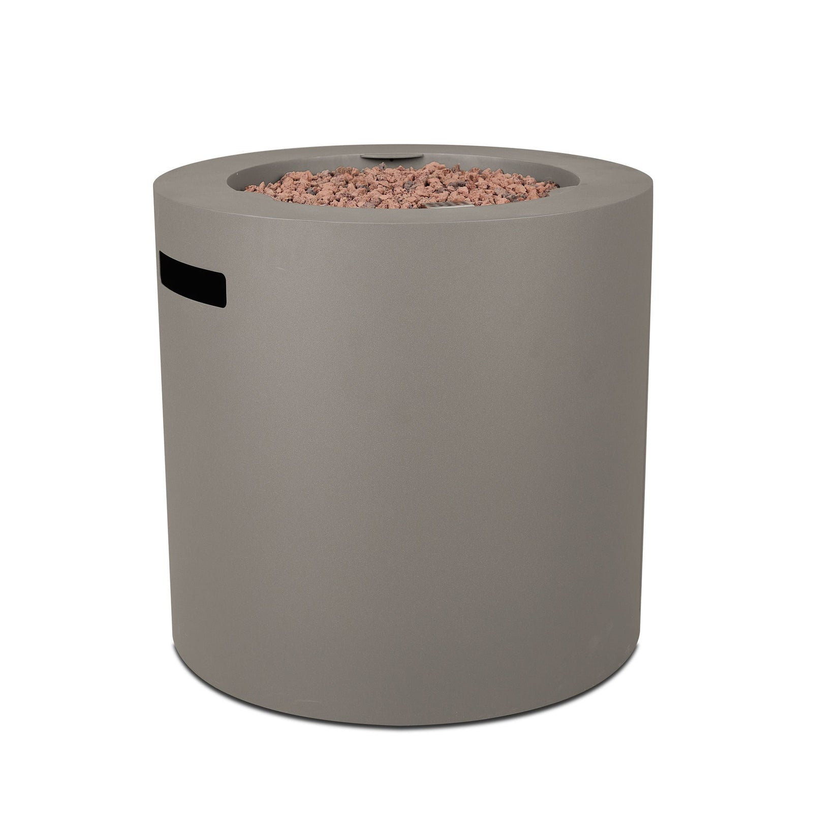 Steel Propane Fire Pit Hidden Tank in Mist Gray, 24-in B7S3 - product image 2