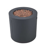 Steel Propane Fire Pit Hidden Tank in Slate, 24-in X6P3 - product image 1