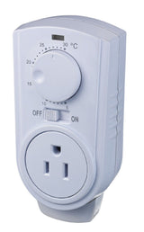 Heater Electric Heater with Plug-in Thermostat, 600W, White W4D4 - product image 7