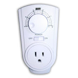 Heater Plug-in Thermostat for Portable Space Heater & AC, White B3H3 - product image 2