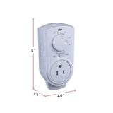 Heater Plug-in Thermostat for Portable Space Heater & AC, White B3H3 - product image 5