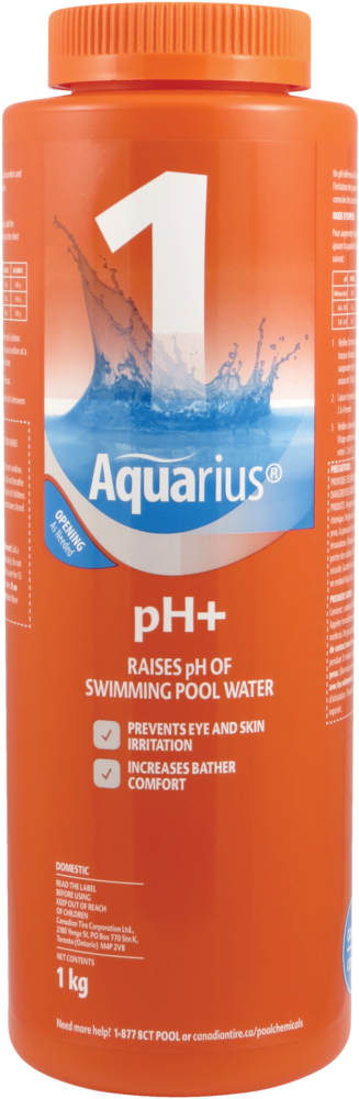 pH + Step 1, Raises pH of Pool Water 1-kg N4M5