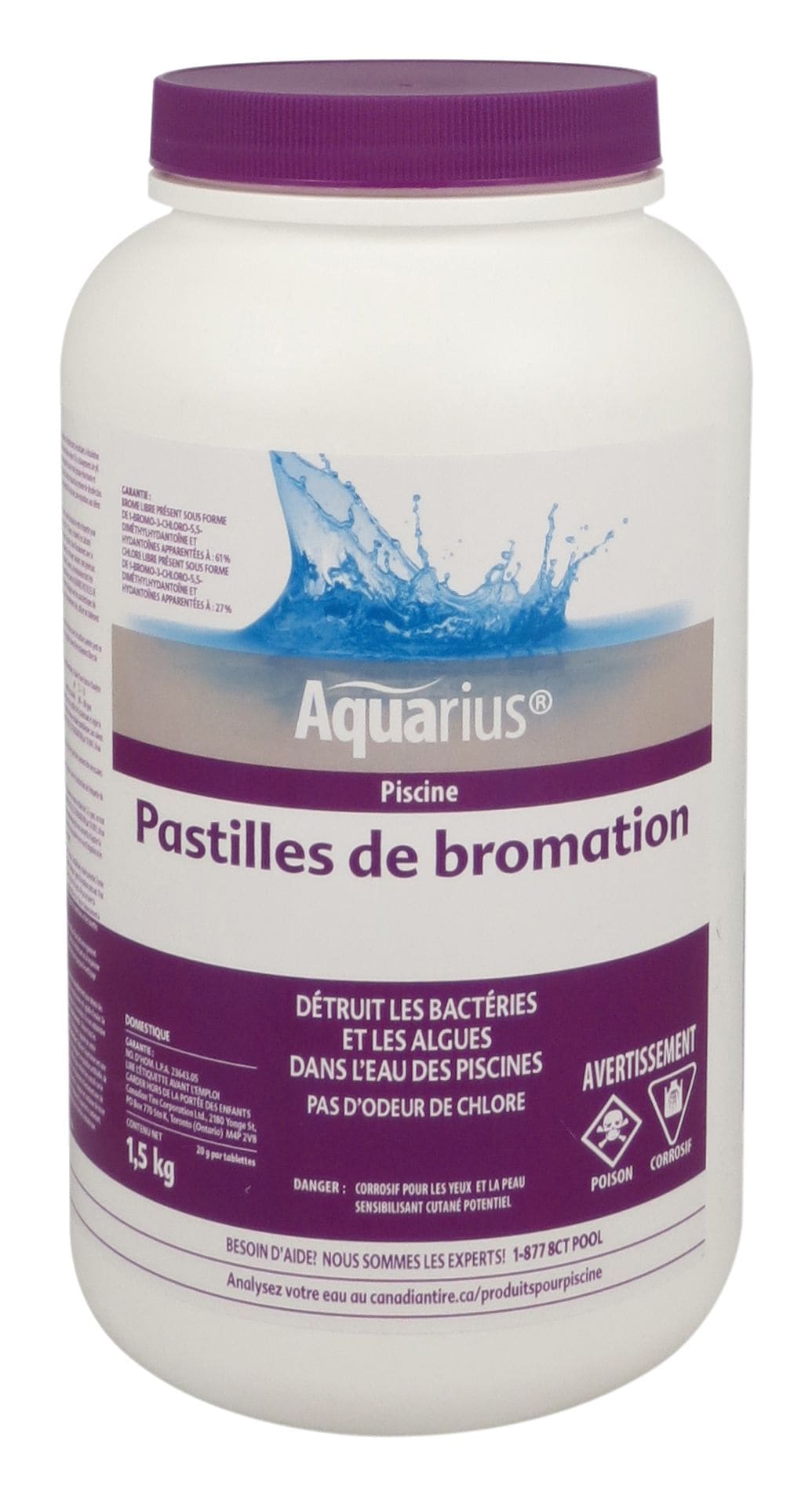 Pool Bromine Tablet, 1.5-kg O3Z0 - product image 1