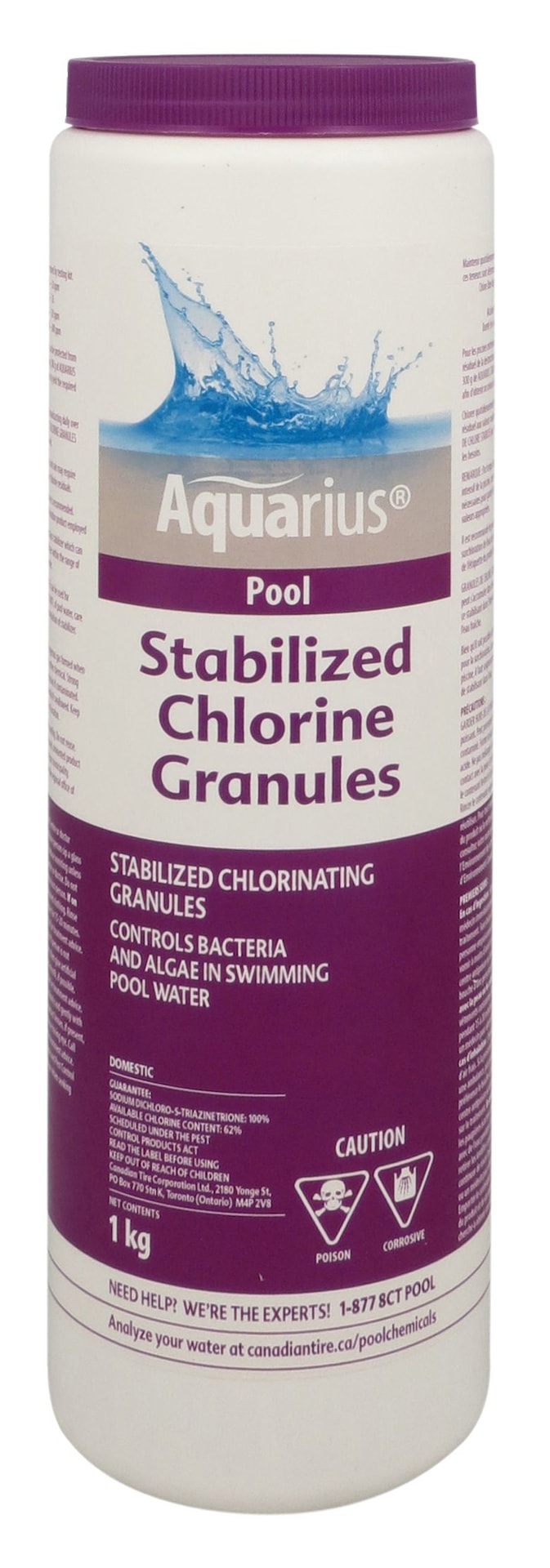 Pool Stabilized Granular Chlorine, 1-kg Z9C8 - product image 1